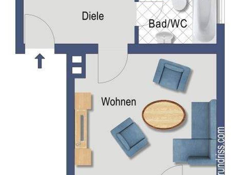 Wohnung zum Kauf provisionsfrei 169.000 € 2 Zimmer 51 m² 2. Geschoss Feldstraße 5 Kalk Köln 51103