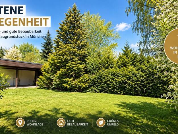 Grundstück zum Kauf 1.499.000 € 810 m² Grundstück Ramersdorf-Perlach München 81739