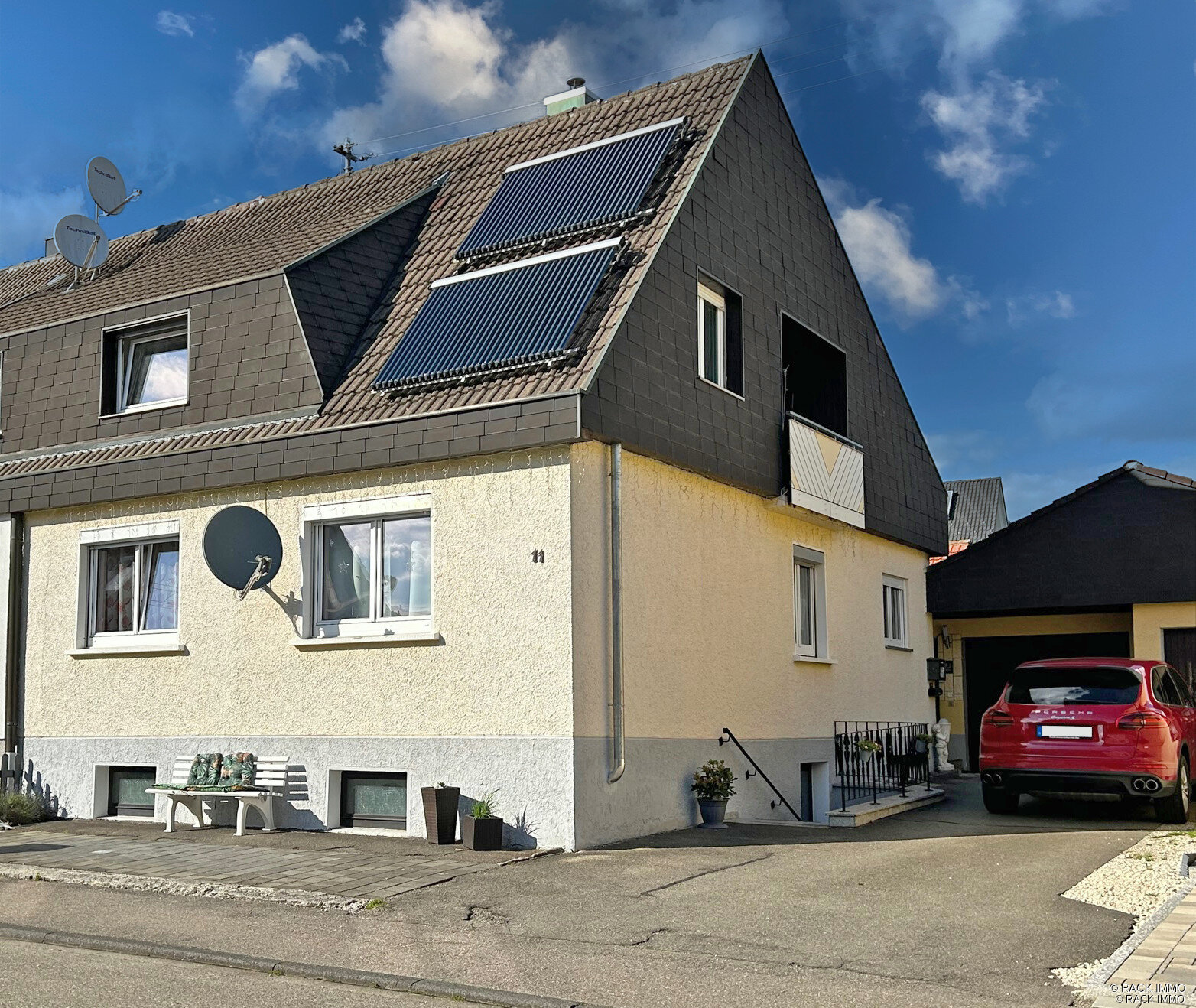 Doppelhaushälfte zum Kauf 339.000 € 6 Zimmer 145 m²<br/>Wohnfläche 363 m²<br/>Grundstück Balgheim 78582