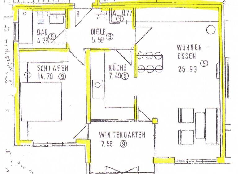 Wohnung zum Kauf 359.000 € 2 Zimmer 69 m² Sebastain-Kneipp-Str. 18 Herdern Freiburg im Breisgau 79104