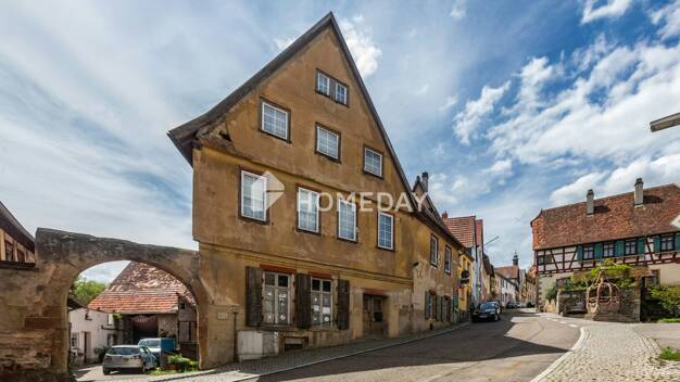 Doppelhaushälfte zum Kauf 169.000 € 7 Zimmer 270 m² 489 m² Grundstück Gochsheim Kraichtal-Gochsheim 76703