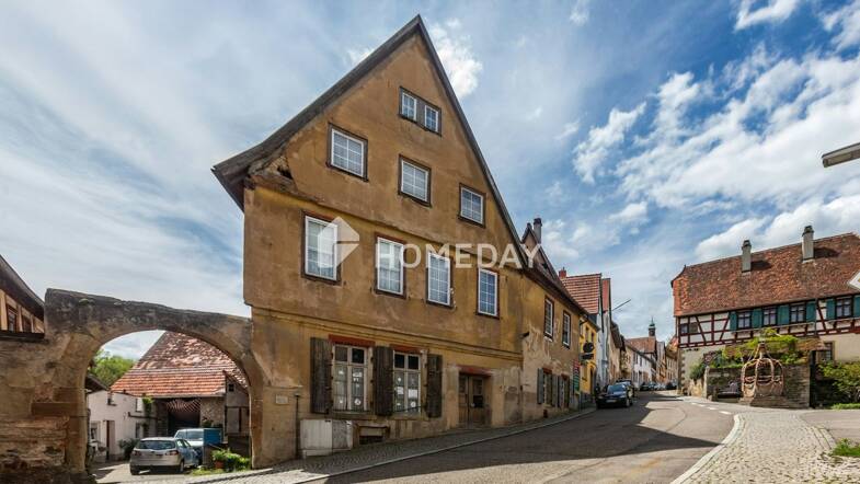 Doppelhaushälfte zum Kauf 169.000 € 7 Zimmer 270 m² 489 m² Grundstück Gochsheim Kraichtal-Gochsheim 76703