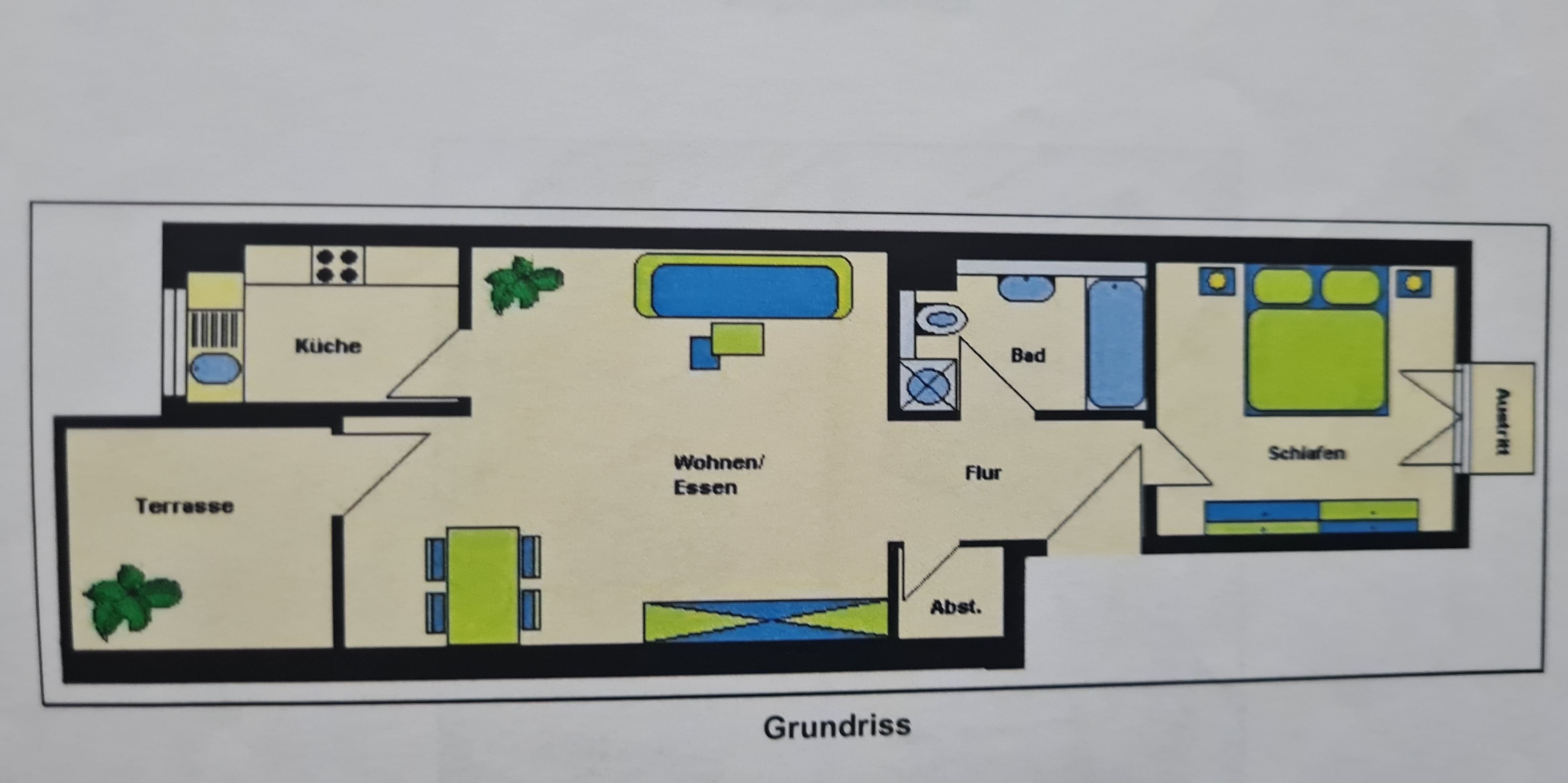 Wohnung zum Kauf 107.000 € 2 Zimmer 53 m²<br/>Wohnfläche EG<br/>Geschoss Bannewitz Bannewitz Bannewitz 01728