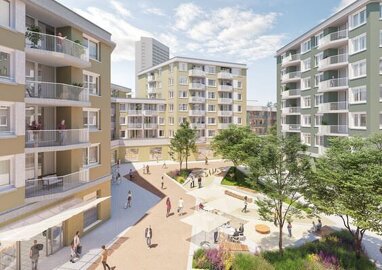 Wohnung zur Miete 1.622,40 € 2 Zimmer 64,9 m² 2. Geschoss Tübinger Straße 3a Land in Sonne München 80686