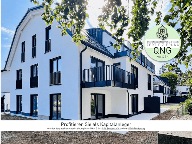 Wohnung zum Kauf - Erstbezug provisionsfrei 949.000 € 3 Zimmer 89 m² EG Dresselstraße 14 Trudering-Riem München 81827