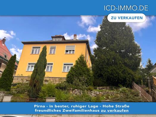 Einfamilienhaus zum Kauf 349.000 € 6 Zimmer 156 m² 1.030 m² Grundstück frei ab 01.01.2027 Hohe Straße 29 Pirna Pirna 01796