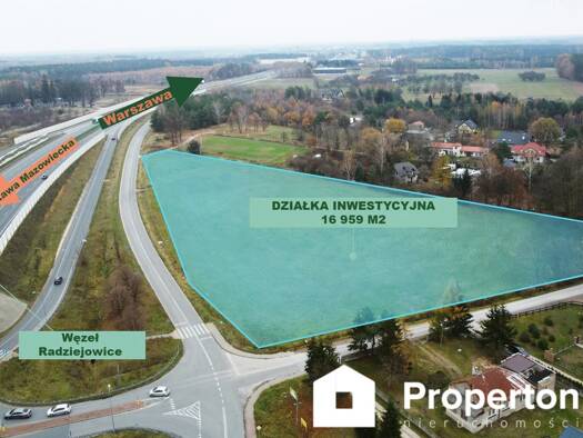 Bauernhof zum Kauf 1.028.344 € 16.959 m² Grundstück mazowieckie zyrardowski Radziejowice 96