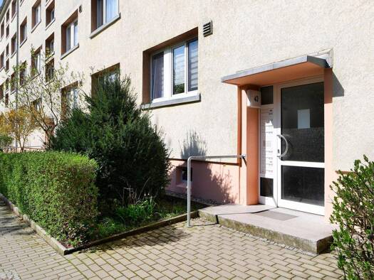 Wohnung zur Miete 300 € 2 Zimmer 40,8 m² 3. Geschoss Röderweg 42 Brühlervorstadt Erfurt 99092