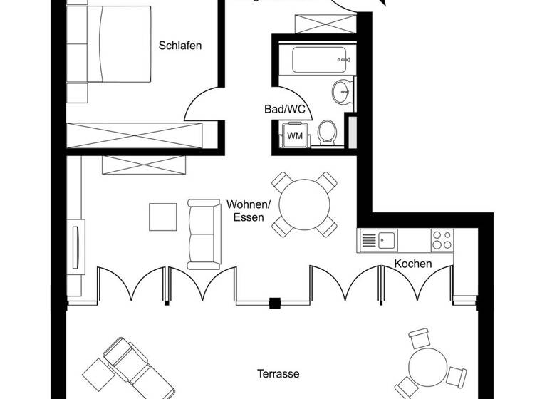 Wohnung zum Kauf 330.000 € 2 Zimmer 59,2 m² Eisengasse 19a Dornbirn 6850
