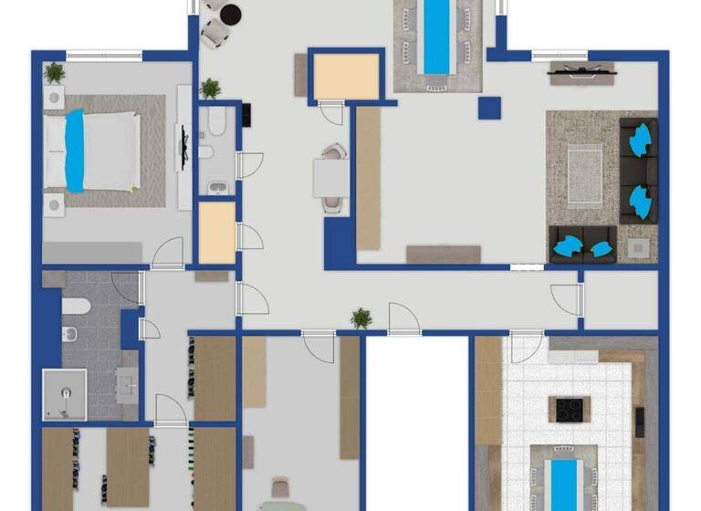 Maisonette zur Miete 2.750 € 6 Zimmer 172,4 m² Kastellweg 5 Neuenheim Heidelberg 69120