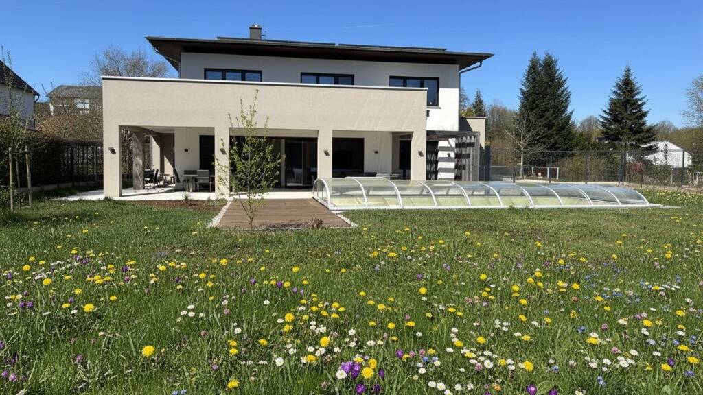 Villa zum Kauf 1.495.000 € 12 Zimmer 445,9 m² 7.171 m² Grundstück Weißkirchen an der Traun 4616