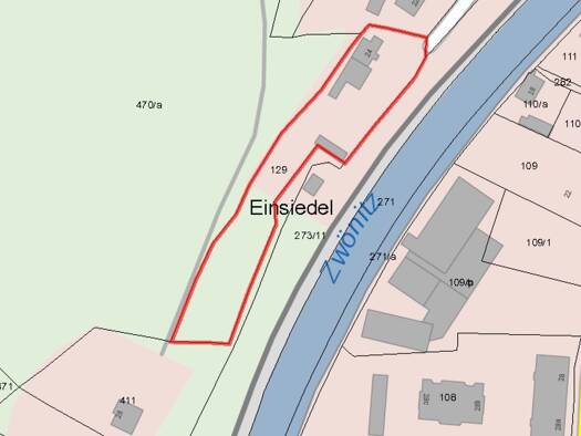 Grundstück zum Kauf provisionsfrei 199.000 € 2.840 m² Grundstück Einsiedel Chemnitz 09123