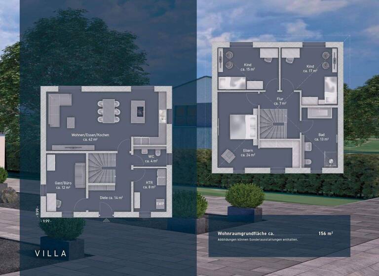 Einfamilienhaus zum Kauf provisionsfrei 648.000 € 5 Zimmer 156 m² 600 m² Grundstück Masholder Bitburg 54634