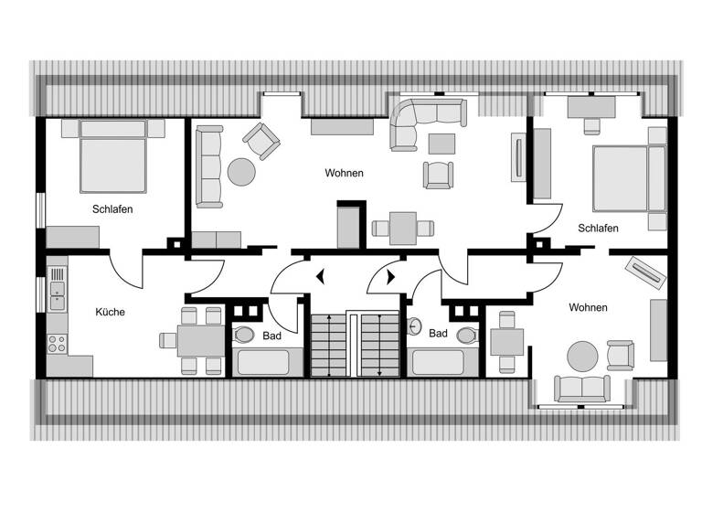 Wohnung zum Kauf 149.000 € 4,5 Zimmer 94,7 m²<br/>Wohnfläche Dachgeschoss<br/>Geschoss Wattenscheid - Mitte Bochum 44866