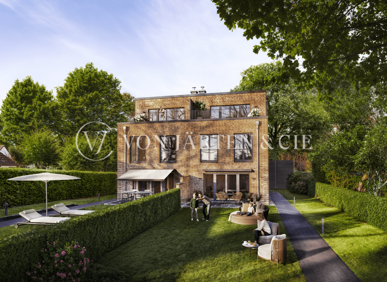 Stadthaus zum Kauf 2.295.000 € 6 Zimmer 206 m²<br/>Wohnfläche 621 m²<br/>Grundstück Nienstedten Hamburg 22609