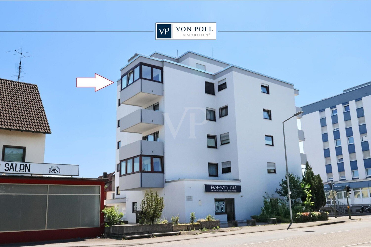 Wohnung zum Kauf provisionsfrei 172.000 € 1,5 Zimmer 45,5 m²<br/>Wohnfläche 4.<br/>Geschoss Eltingen Leonberg 71229