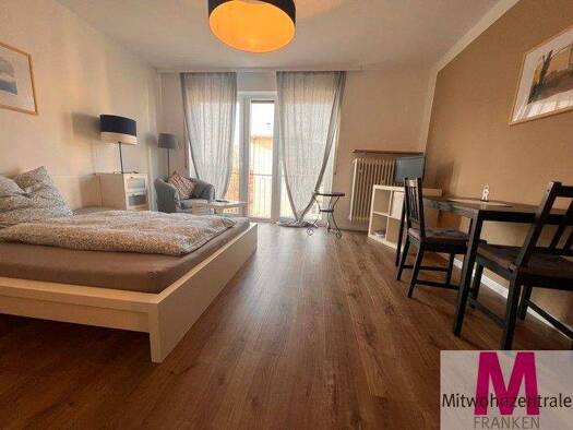 Wohnung zur Miete Wohnen auf Zeit 720 € 1 Zimmer 28 m² frei ab 01.01.2026 Tafelhof Nürnberg 90443