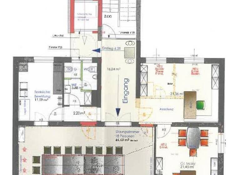 Bürofläche zur Miete 5 Zimmer 125,1 m² Bürofläche Launsdorf 9314
