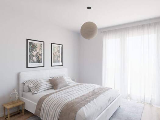 Wohnung zum Kauf - Neubau provisionsfrei 489.900 € 3 Zimmer 80,4 m² 2. Geschoss Lilli-Marx-Straße 30 Benrath Düsseldorf 40597