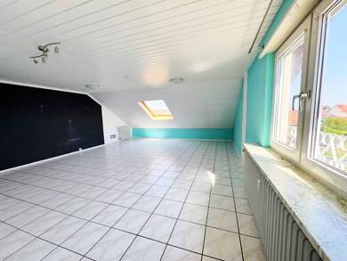 Wohnung zur Miete 680 € 3,5 Zimmer 70 m² Dachgeschoss, 2. Geschoss frei ab sofort Rheinhausen Oberhausen-Rheinhausen 68794