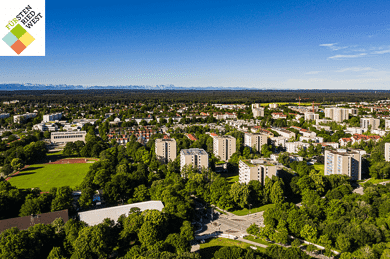 Wohnung zur Miete 1.268 € 2 Zimmer 64,6 m² 2. Geschoss frei ab sofort Zuger Straße 9 Fürstenried-West München 81475