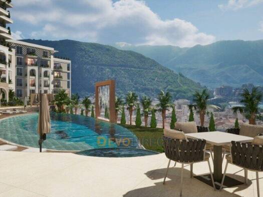 Terrassenwohnung zum Kauf provisionsfrei 277.500 € 2 Zimmer 37 m² Budva 85316