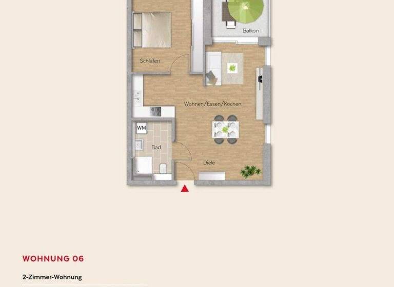 Wohnung zum Kauf - Erstbezug 376.000 € 2 Zimmer 61 m² 1. Geschoss Kochendorf Bad Friedrichshall-Kochendorf 74177