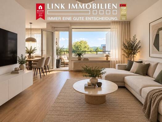 Wohnung zum Kauf 405.000 € 3,5 Zimmer 90 m² 6. Geschoss Hoffeld Stuttgart 70597