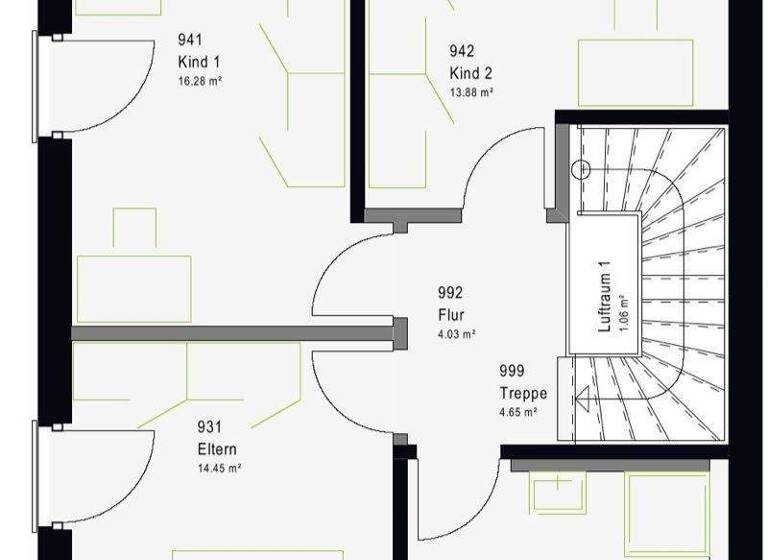 Doppelhaushälfte zum Kauf provisionsfrei 497.620 € 4 Zimmer 132 m² 518 m² Grundstück Dahlewitz Blankenfelde Mahlow 15827