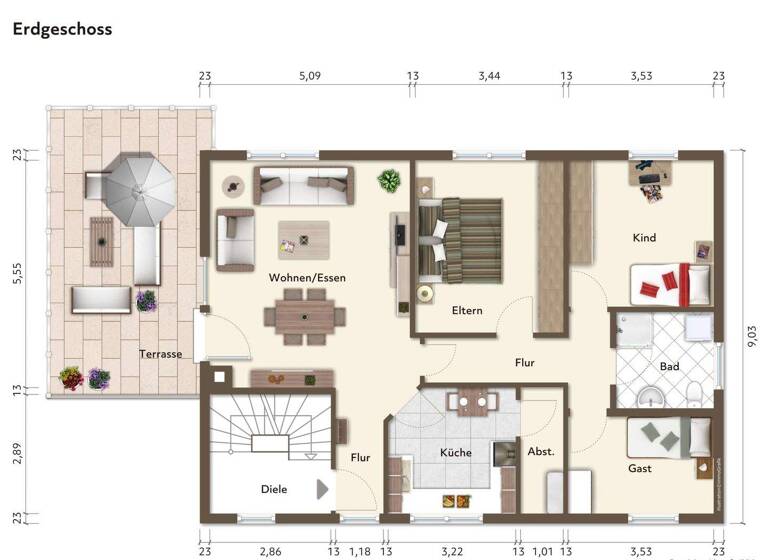 Einfamilienhaus zum Kauf 299.000 € 7 Zimmer 174 m² 681 m² Grundstück frei ab 01.04.2026 Reuschenbach Hausen 53547