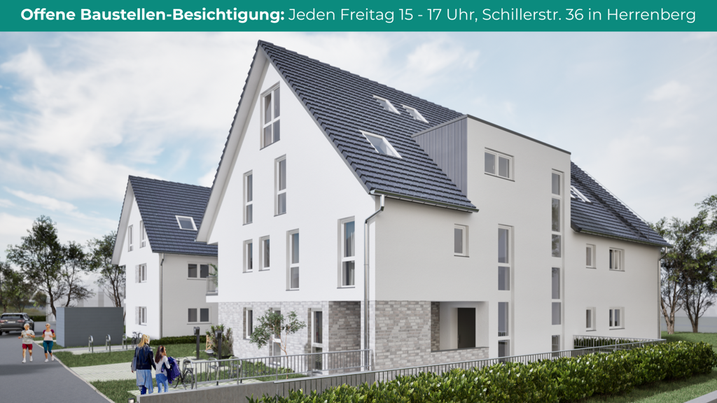 Neubauprojekt zum Kauf Schillerstraße 36+38 Herrenberg 71083