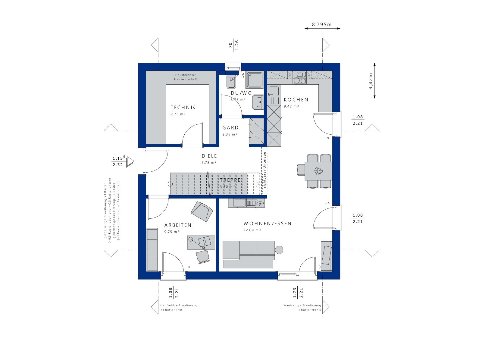 Einfamilienhaus zum Kauf 399.750 € 5 Zimmer 136 m²<br/>Wohnfläche 450 m²<br/>Grundstück Großenhain Großenhain 01558