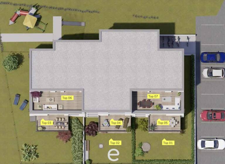 Wohnung zum Kauf - Erstbezug 299.000 € 4 Zimmer 85,8 m² EG Auing 58 Kallham 4720