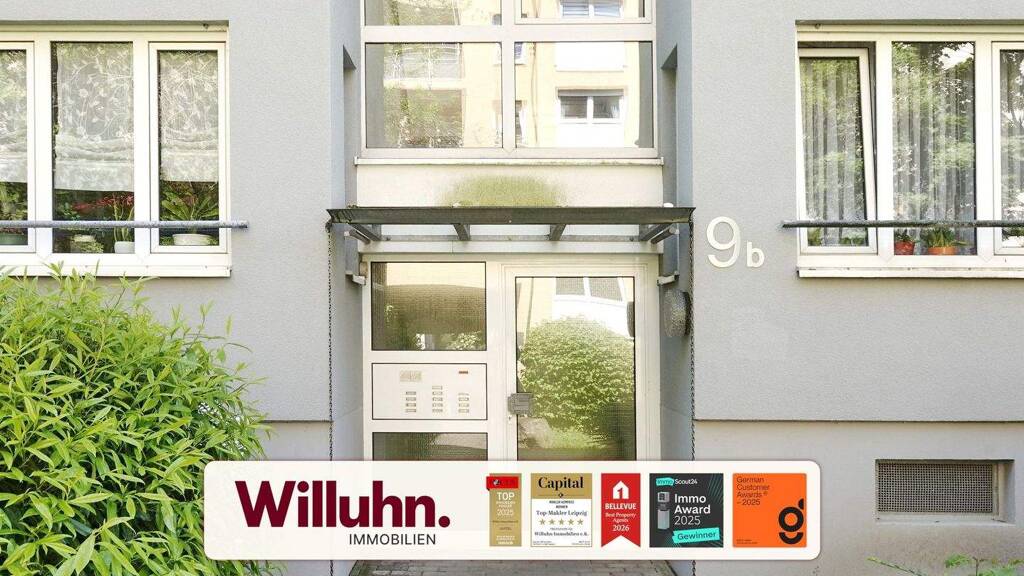 Wohnung zum Kauf 209.000 € 2 Zimmer 57,9 m² 1. Geschoss Zentrum-Süd Leipzig 04107