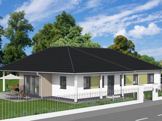 Bungalow zum Kauf provisionsfrei 382.130 € 4 Zimmer 134,9 m² 692 m² Grundstück Röblingen am See Seegebiet Mansfelder Land 06317
