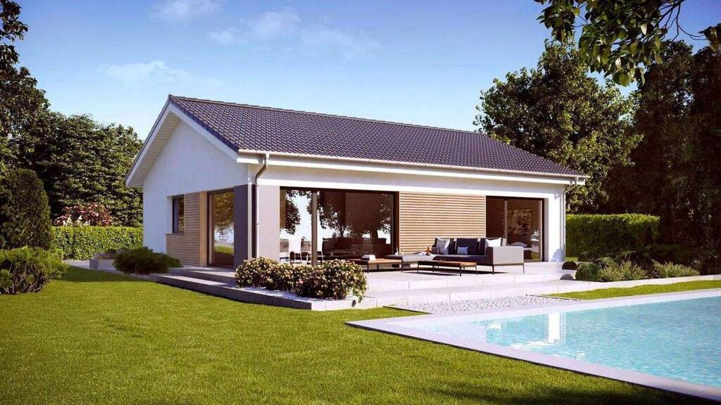 Bungalow zum Kauf - Erstbezug provisionsfrei 223.100 € 3 Zimmer 86,5 m² 1 m² Grundstück GRUNDSTÜCK FERNBLICK EXKLUSIV NUR FÜR DANWOOD-HAUS Lölling Graben 9335