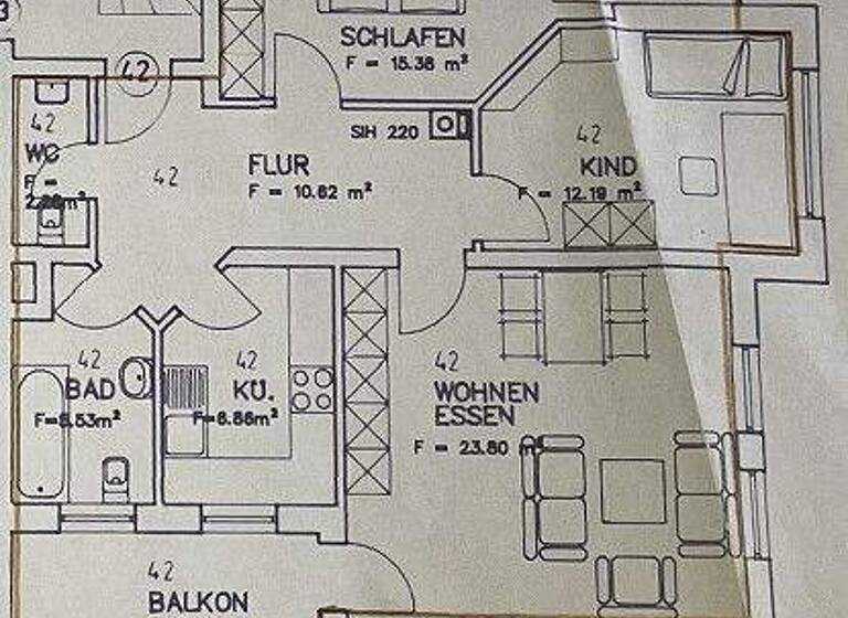 Wohnung zum Kauf 175.000 € 3 Zimmer 80 m² EG Kesselsdorf Wilsdruff/Kesselsdorf 01723