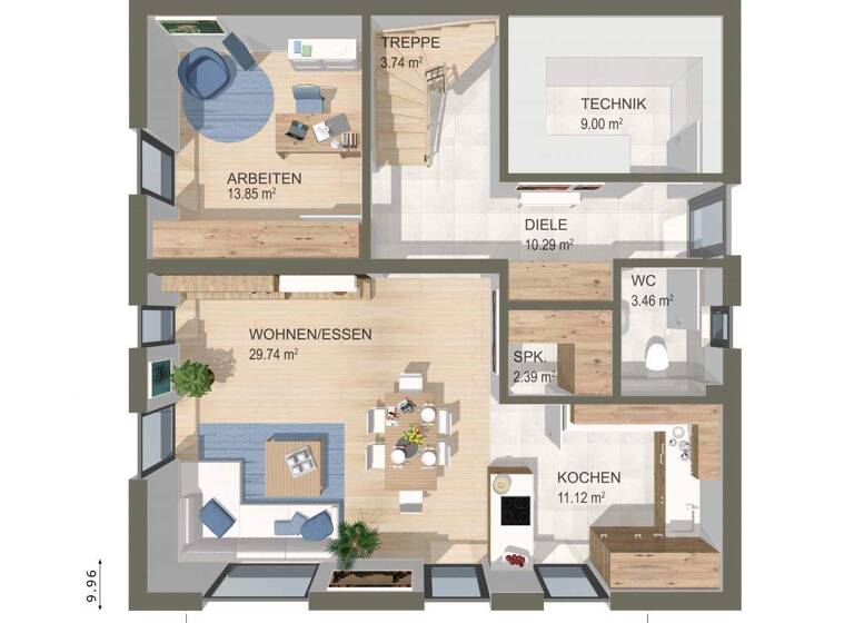 Einfamilienhaus zum Kauf 541.417 € 7 Zimmer 180 m² 612 m² Grundstück frei ab 01.01.2027 Auf der Oberau 22 Fachbach 56313