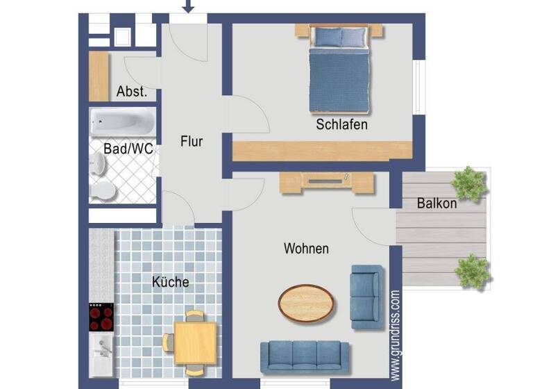 Wohnung zum Kauf provisionsfrei 250.000 € 2 Zimmer 64,6 m² 11. Geschoss Krokodilweg 40 Bergheim Stuttgart 70499