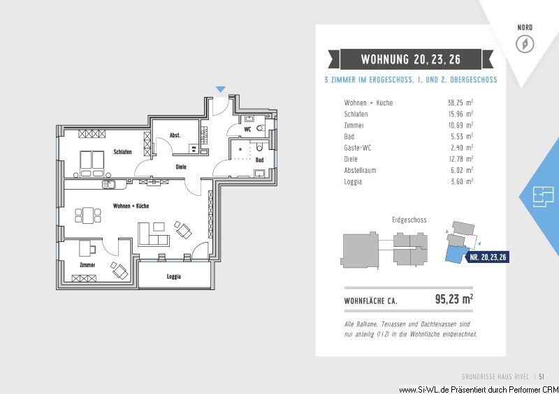 Wohnung zum Kauf provisionsfrei 529.000 € 3 Zimmer 95,2 m²<br/>Wohnfläche Am Felde 47 Meckelfeld Seevetal 21217