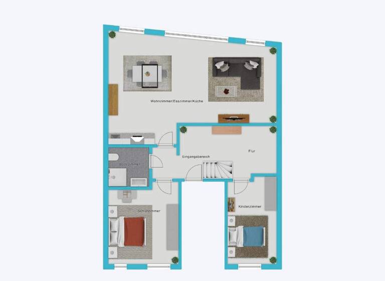 Maisonette zur Miete 1.690 € 5 Zimmer 111,3 m² 3. Geschoss Aachen 52068