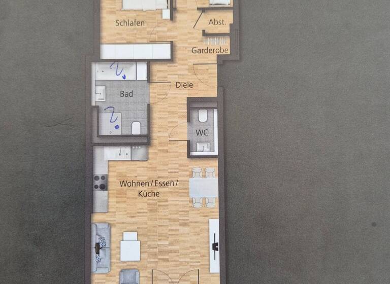 Wohnung zur Miete 1.320 € 3 Zimmer 80,3 m² Geschoss 1/4 frei ab 01.07.2026 Kirchheim Kirchheim unter Teck 73230