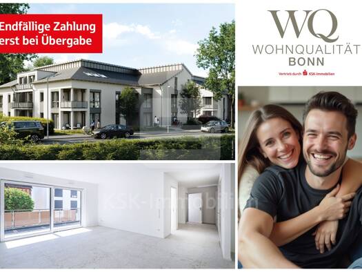 Wohnung zum Kauf 397.000 € 2 Zimmer 64,1 m² EG Holzlar Bonn / Holzlar 53229