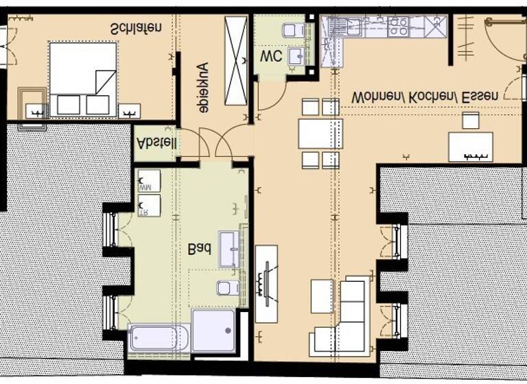 Wohnung zur Miete 1.634 € 4 Zimmer 83,3 m² 5. Geschoss frei ab 03.05.2026 Burgergäßchen 4 Innenstadt Augsburg 86150