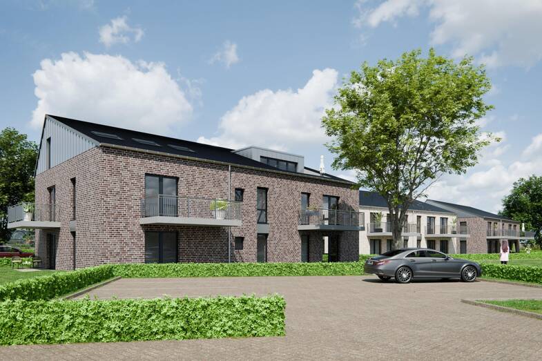 Wohnung zum Kauf - Neubau provisionsfrei 200.900 € 2 Zimmer 58 m² Grasdorf Neuenhaus 49828