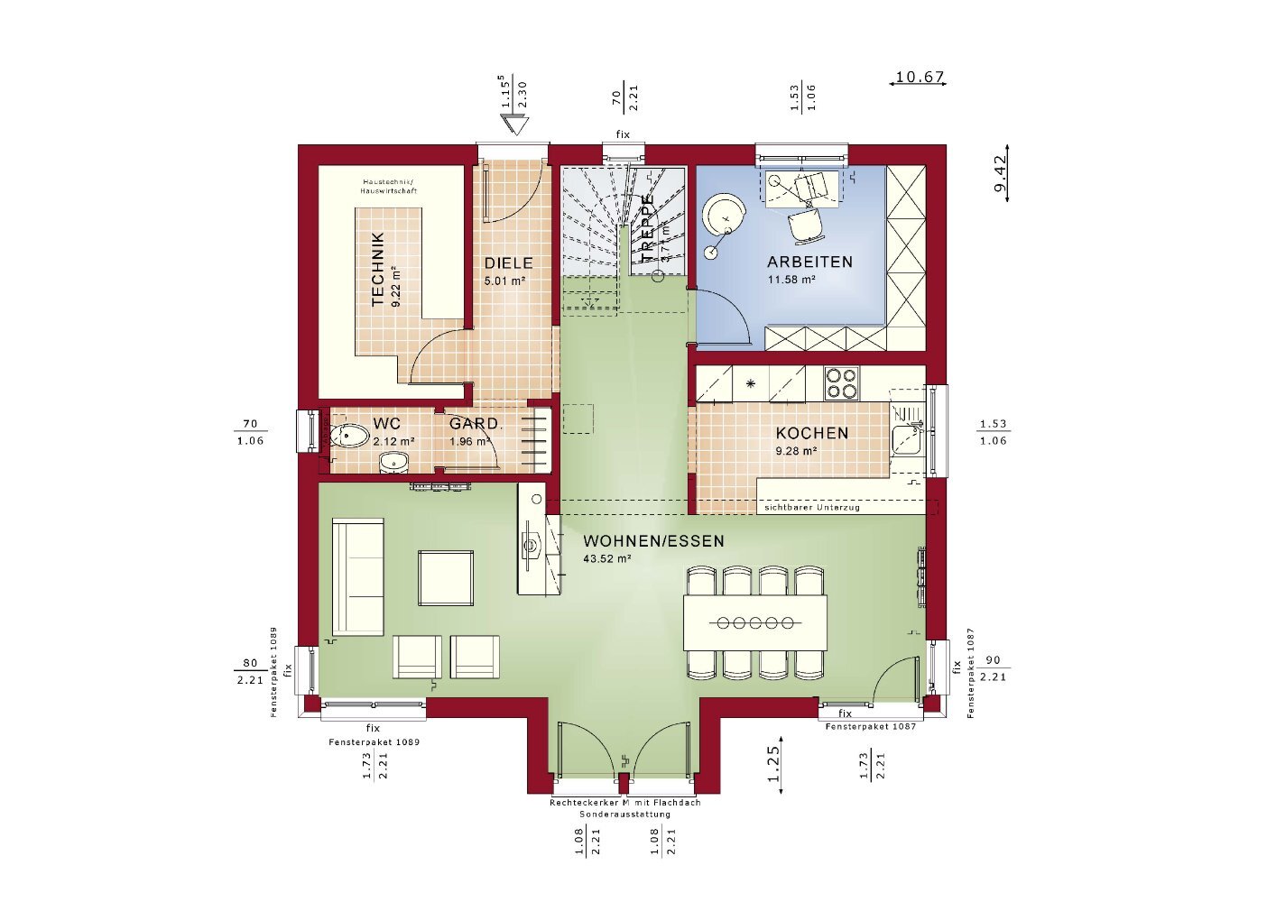 Einfamilienhaus zum Kauf 589.832 € 5 Zimmer 166 m²<br/>Wohnfläche 650 m²<br/>Grundstück Algermissen Algermissen 31191