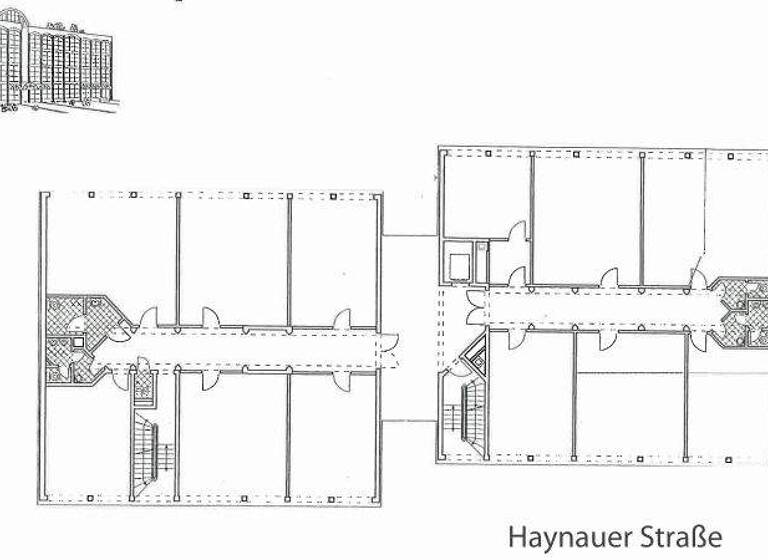 Bürofläche zur Miete provisionsfrei 506,3 m² Bürofläche teilbar ab 160 m² Lankwitz Berlin 12249