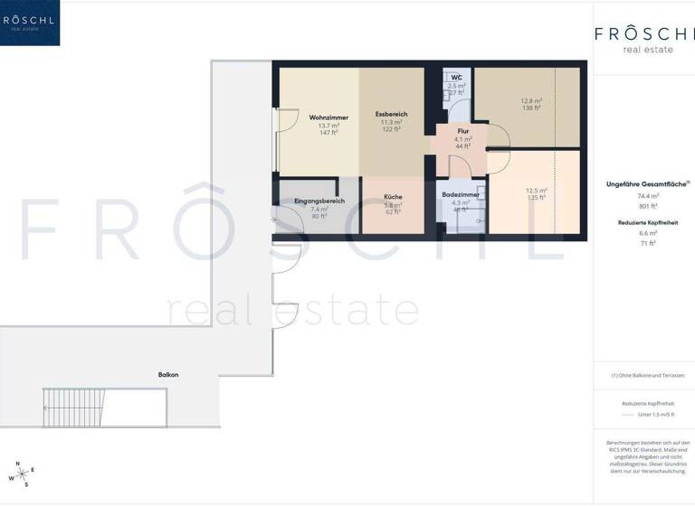Wohnung zur Miete - Erstbezug 1.017 € 3,5 Zimmer 2. Geschoss Zwettl-Niederösterreich 3910