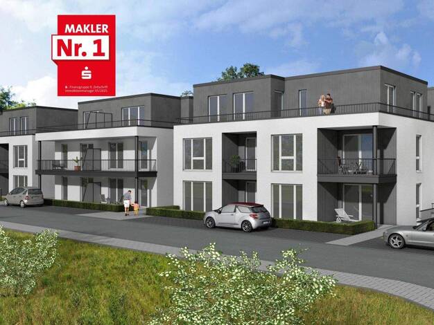 Wohnung zum Kauf - Erstbezug provisionsfrei 393.700 € 3 Zimmer 98,4 m² 2. Geschoss Busanstraße Werl Werl 59457