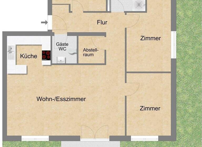 Wohnung zum Kauf 385.000 € 4 Zimmer 110,4 m² frei ab sofort Ehingen 89584